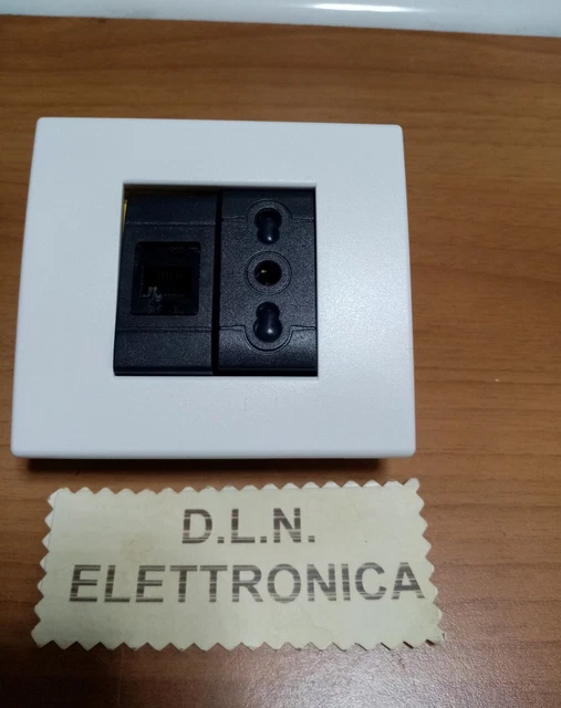 50 Scatole Di Derivazione Telefonica RJ11 - Originali TIM/Telecom Per Modem [Nuove]