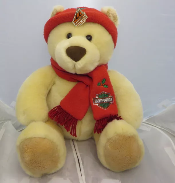 Harley  Davidson  teddy bear plush 14 inches