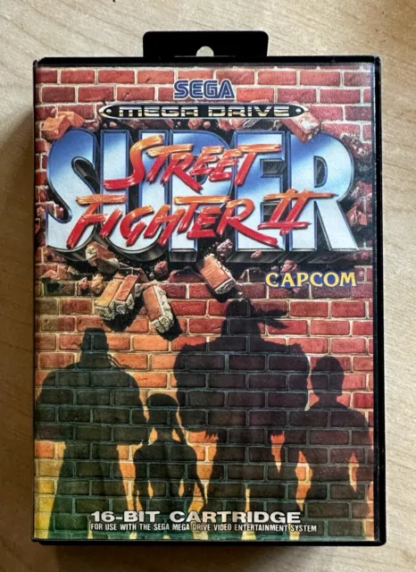 Sega Mega Drive Game - In original Box -Super Street Fighter ii