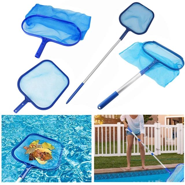 SWIMMING POOL SKIMMER Rake Net Pool Hot Tub SPA Cleaning Leaf Debris