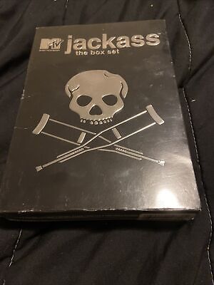 Jackass - The Box Set (DVD, 2005, 4-Disc Set) New