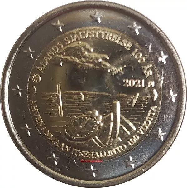 #RM# 2 EURO COMMEMORATIVE FINLANDE 2021 - Aland