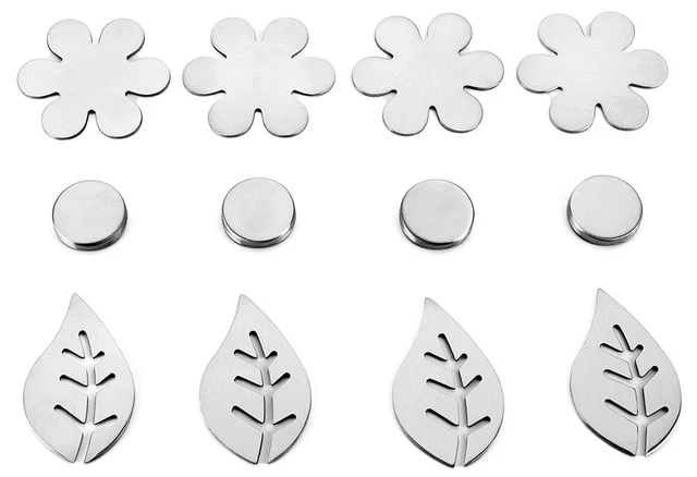 METALTEX Tischtuch-Magnete Edelstahl 4er set