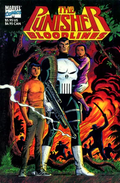 PUNISHER Tpb Bloodlines Dave Cockrum Graphic Novel Trade Paperback Uncirculated