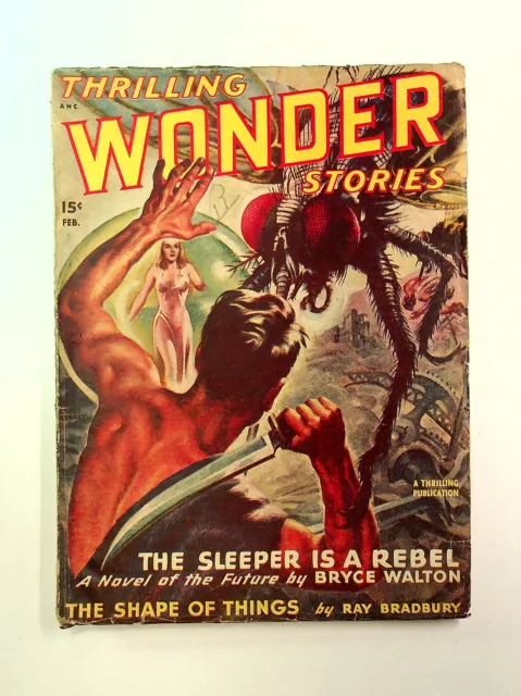 Thrilling Wonder Stories Pulp Feb 1948 Vol. 31 #3 VG