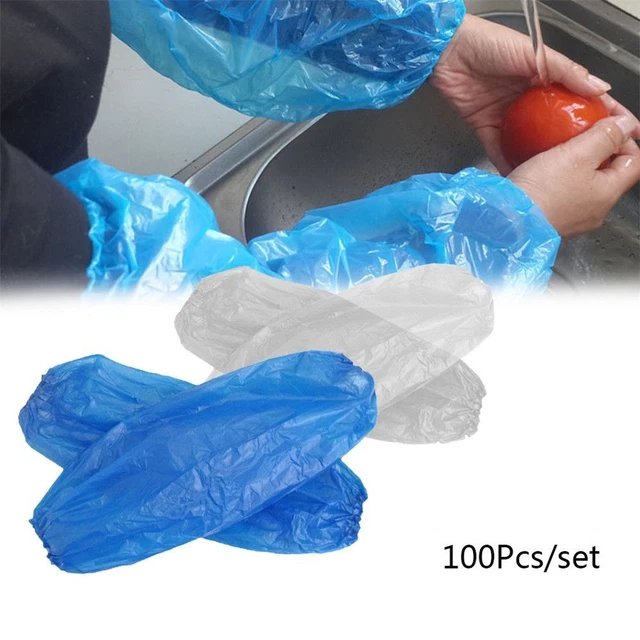 Clean Oilproof Oversleeves Arm Oversleeves Sleeves Covers Cleaning Protective