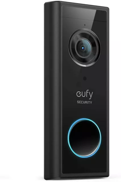 eufy Security Kabellose Video-Türklingel mit Akku 2K HD ohne monatliche Gebühren