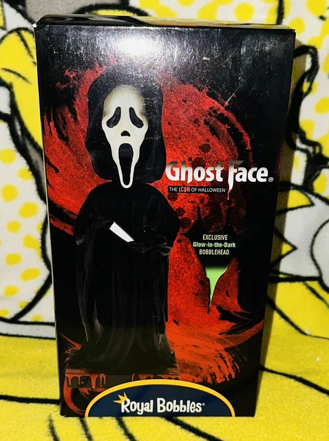 Royal Bobbles glow in the dark Ghostface bobblehead exclusive