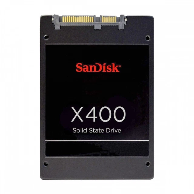 SANDISK X400 SSD 256GB 2,5 Zoll SATA III 6Gb/s Solid State Drive EUR 15 ...