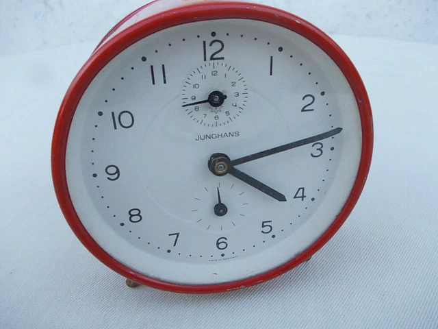 junghans sveglia anni 70 a carica manuale made in germany