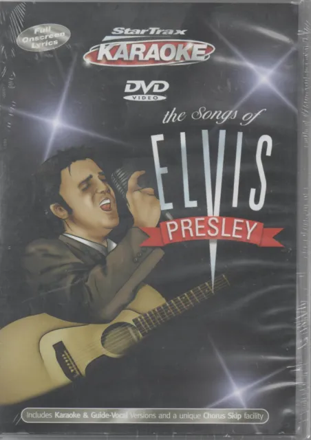 The Songs of Elvis Presley DVD NEU Star Trax Karaoke Love me tender King Creole