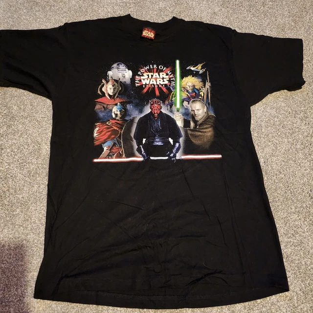 Star Wars Episode 1 Power of Myth tour T-shirt size L. ***** RARE*****
