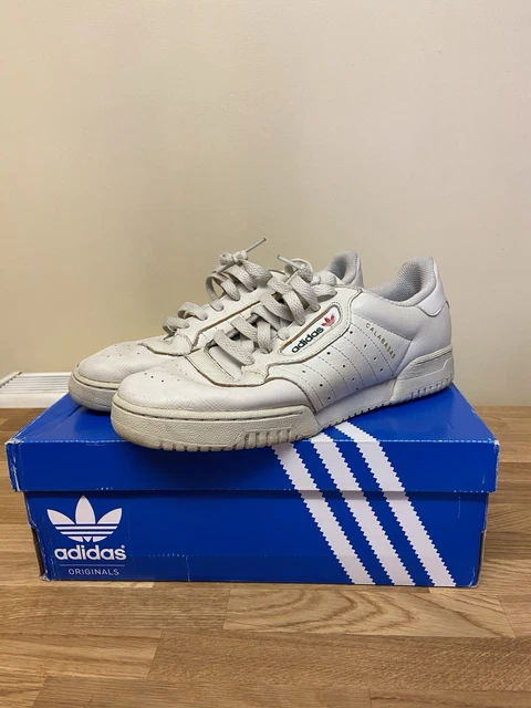 adidas gazelle silver green womens adidas Yeezy Powerphase Calabasas Core White main image 0