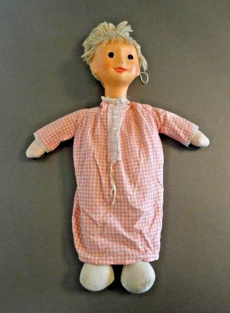 ANCIENNE POUPEE PLASTIQUE 1960 - PIMPRENELLE -Nicolas de Bonne Nuit Les