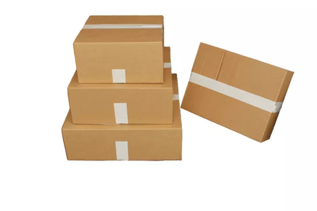 Brand New Single & Double Wall Cardboard Postal Boxes - Made From Recycled Paper