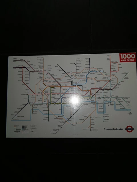 Brand new, sealed, London Underground 1000 piece jigsaw .