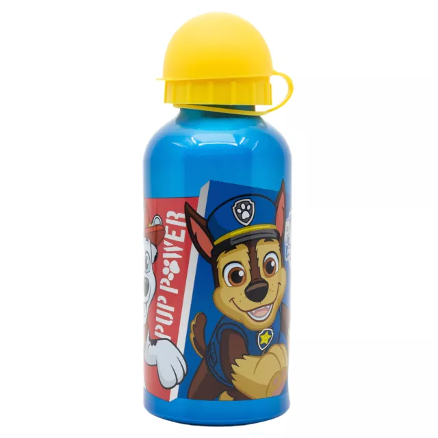 Bottiglia In Alluminio Per Bambini Da 400 Ml Paw Patrol Pup Power