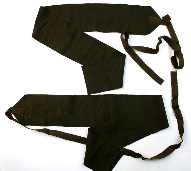 Ww2 Dated 1944 Australian Army Puttees (Auc)