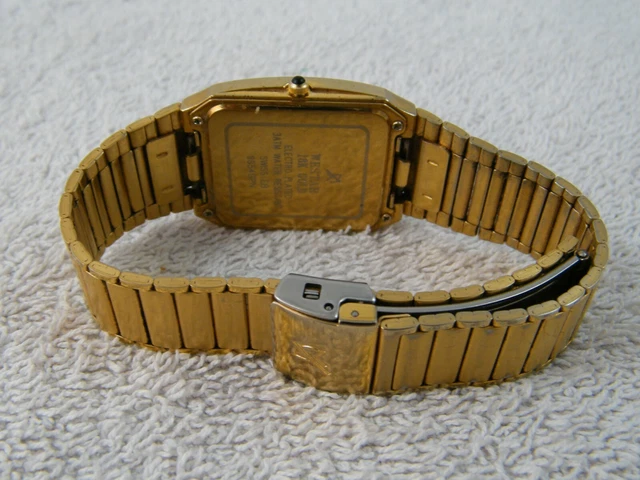 Westar quartz 18k online gold electroplated price