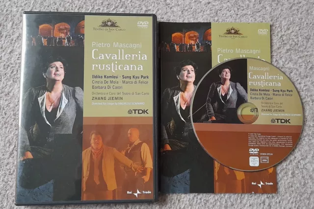 PIETRO MASCAGNI Cavalleria Rusticana ZHANG JIEMEN Opera DVD puccini callas verdi