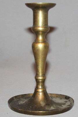Art Deco Antique Solid Brass Candlestick
