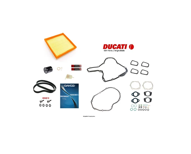 DUCATI MONSTER 900 Wartung Zahnriemen Spannrollen Motordichtsatz 