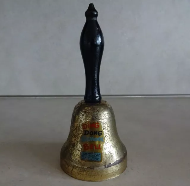Antique Solid Brass Nautical NAVY USN Ships Boat Bell Ballou's & I Co. New  York