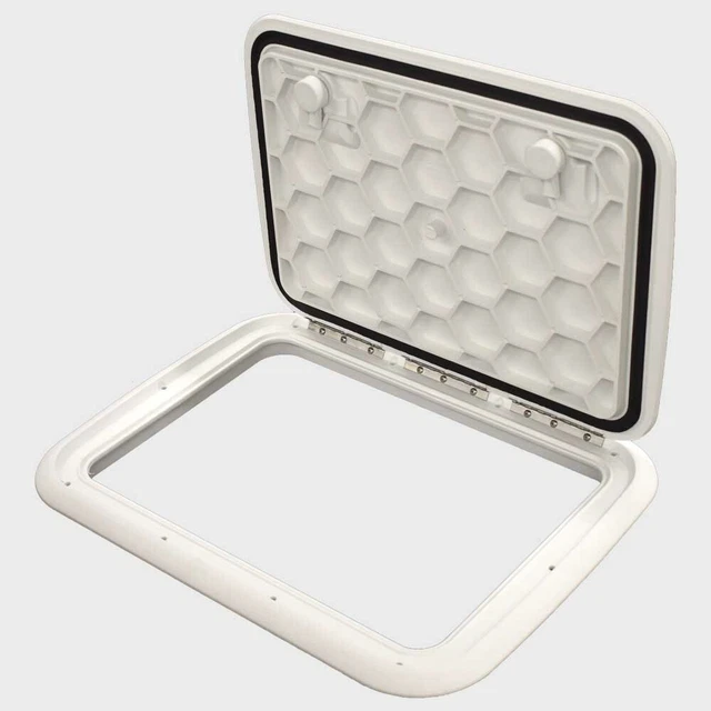 JIM BLACK BOAT Deck Hatch 581131705 13 x 17 Inch Polar White 162.