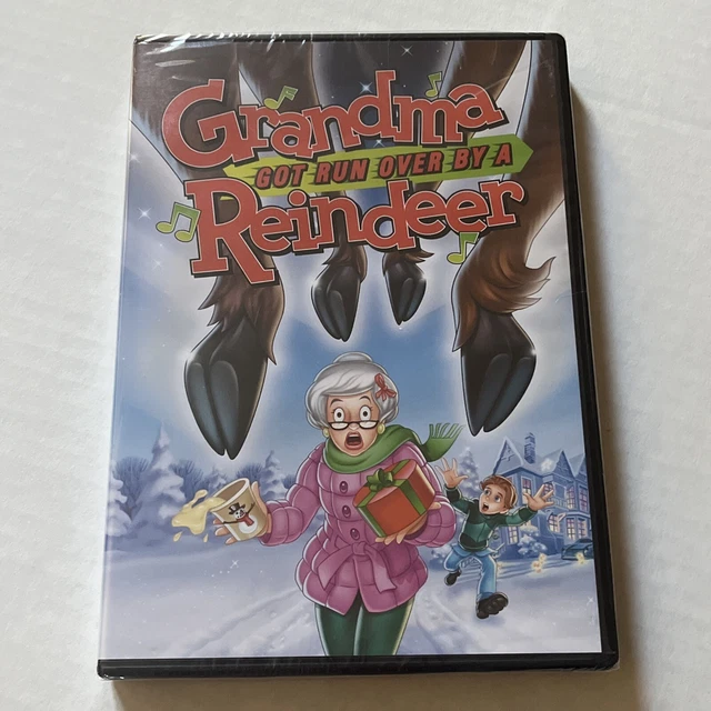GRANDMA GOT RUN Over by a Reindeer (DVD, 2000) Christmas Cartoon New ...