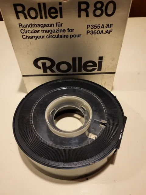 Rollei Carousel R80 - Circular Dia Magazine Per P355 A/Af-P360 A/Af - New