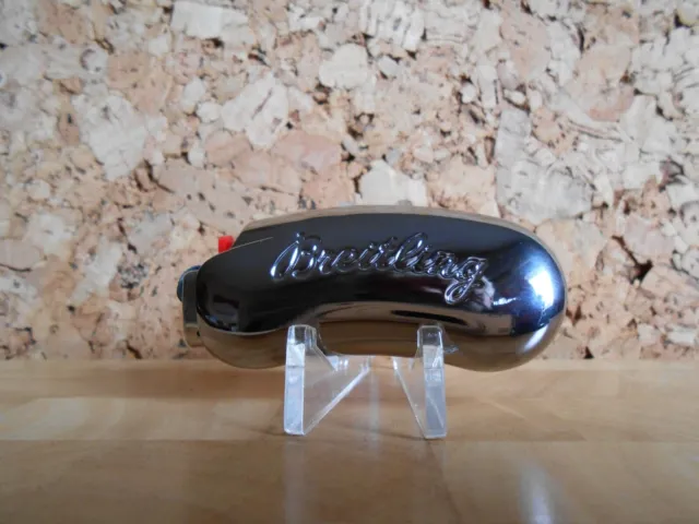 Breitling Feuerzeughülle inklusive Mini Bic Feuerzeug NEU & unbenutzt 2
