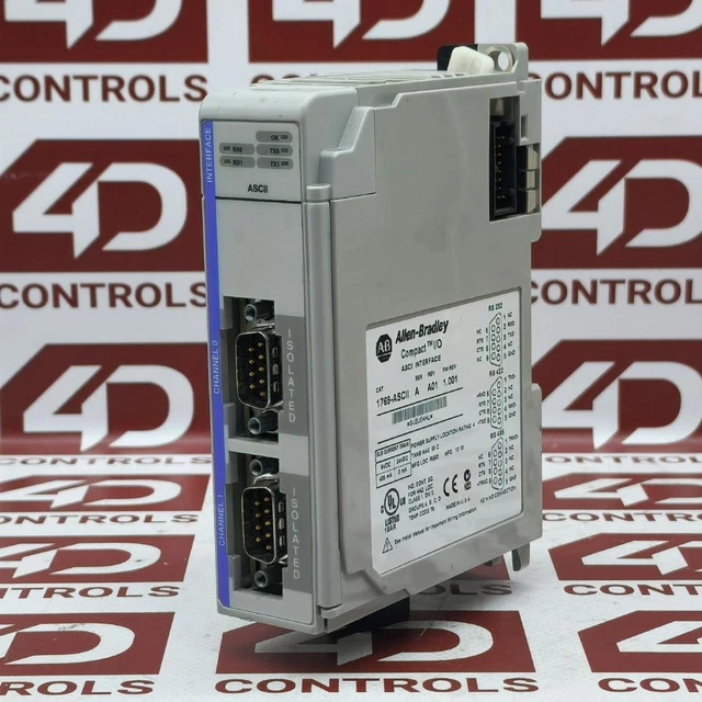 1769-ASCII | ALLEN Bradley | CompactLogix, ASCII Module, 2 Channel ...