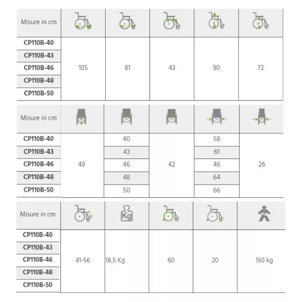 Carrozzina pieghevole Next – Ardea One- Sedia a rotelle autospinta 2