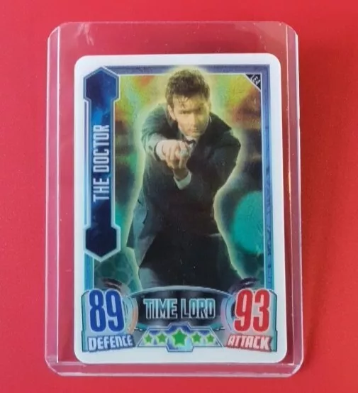 Dr Who ALIEN ATTAX THE DOCTOR LE4 Limited Edition Lenticular Card Topps - RARE