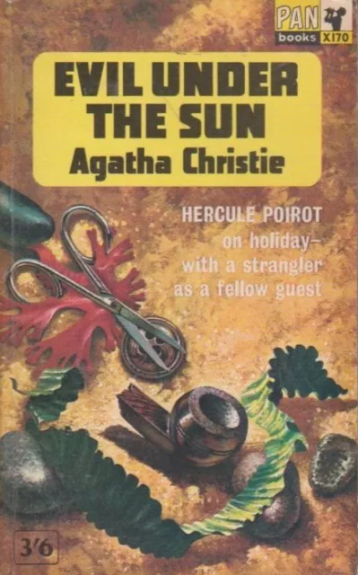 Evil Under the Sun by Agatha Christie. 1964 Pan Paperback