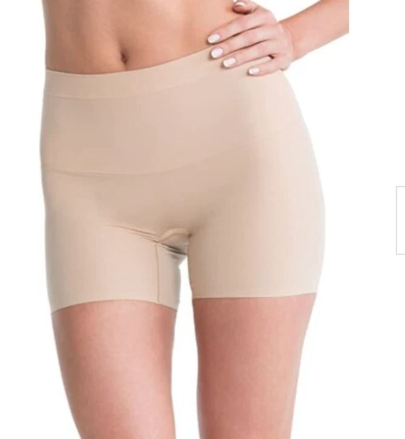 New Spanx SS7215 Women's Nylon/Spandex Shape My Day Girlshorts, XS- Natural