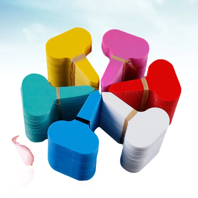 100 Pflanzenetiketten - Wiederverwendbare PVC Markierungen Für Garten & Kindergarten