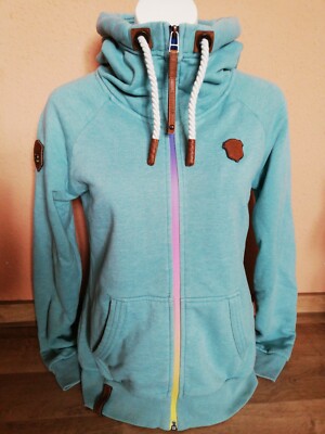 Hectares cute Merchandiser NAKETANO DAMEN SWEATJACKE Türkis mit buntem Reißverschluss Regenbogen Gr. M EUR 35,00 - PicClick DE Hectares cute Merchandiser NAKETANO DAMEN SWEATJACKE Türkis mit buntem Reißverschluss Regenbogen Gr. M EUR 35,00 - PicClick DE