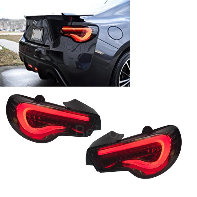 TOYOTA 86 BRZ FRS LED Tail Lights Valenti Sequential Signal Smoke USDM