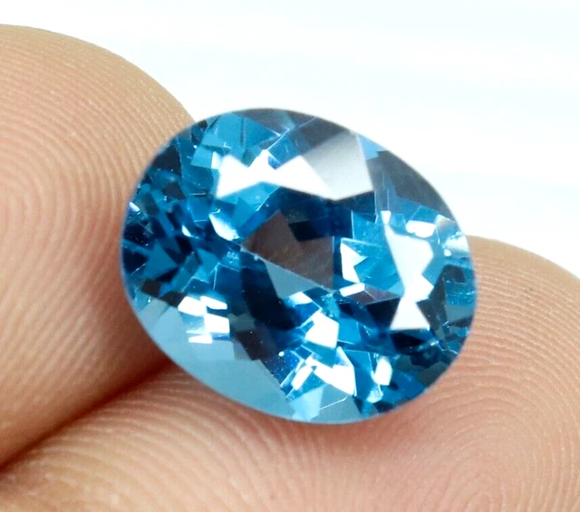 Natural Santa Maria Blue Aquamarine Oval Cut Loose Gemstone Certified 6.05 Ct