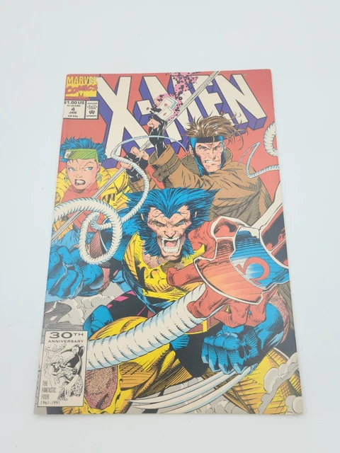 X-Men Vol. 1 #4 January 1992 1st Appearance of Omega Red Marvel Comics