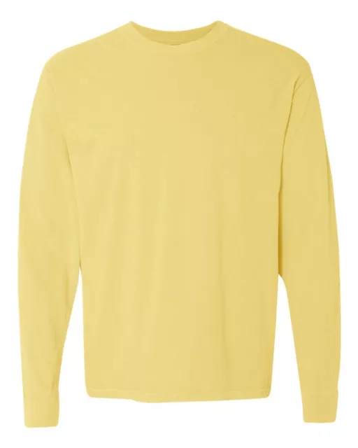 Comfort Colors - Garment Dyed Heavyweight Ringspun Long Sleeve T-Shirt - 6014