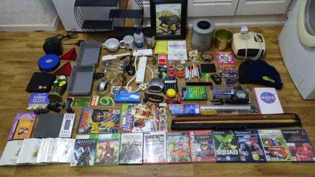 Job Lot Of Assorted Items - Good For Car Boot Sale Resale.