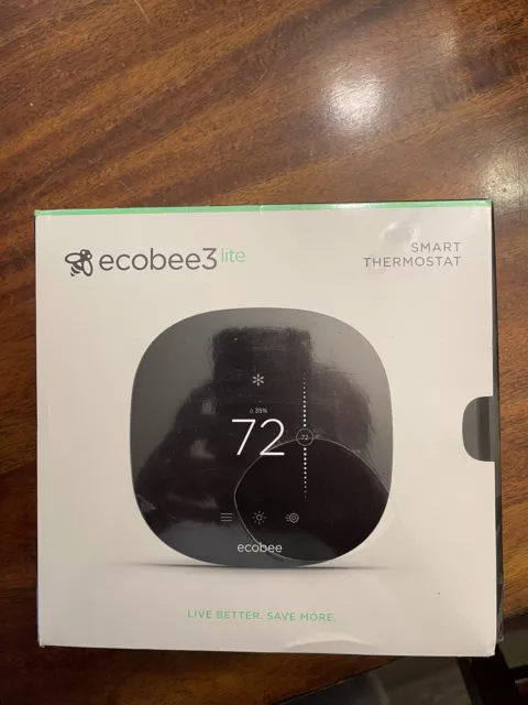 Ecobee3 lite Smart Thermostat - Black (EB-STATE3LT-02) New In Box Fast Shipping Ecobee3 lite Smart Thermostat - Black (EB-STATE3LT-02) New In Box Fast Shipping