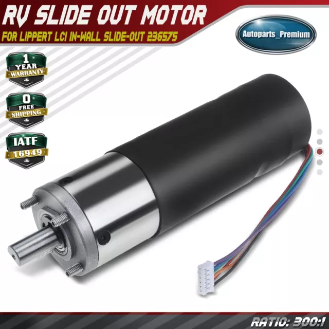 RV POWER GEAR Slide Out Motor for Lippert In-wall Slide-Out 300:1 Ratio