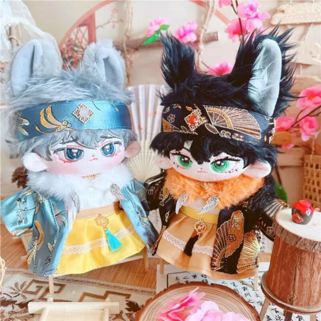 2 Colors Chinese Style Dresses Fashion 20cm Doll Toys  Doll Accessories