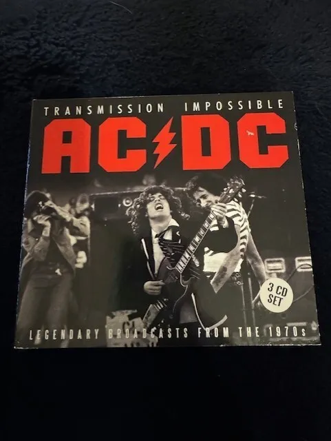 AC/DC - Transmission Impossible -  Legendary Broadcasts 1974 - 1978 (3CD Set)