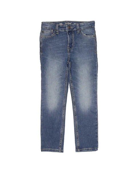 Cat & Jack Girls Blue Jeans 7