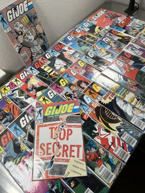 Marvel G.I. Joe Vol. 1 Near Full Comic Lot Of 38 #60-99 Keys! Mostly Newsstands!