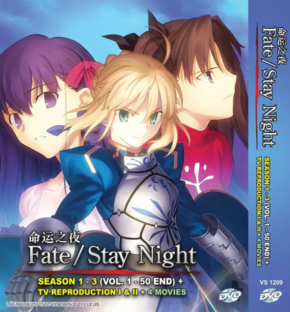 English dubbed of Fate/Strange Fake:Whisper of Dawn ~ Anime DVD Region 0
